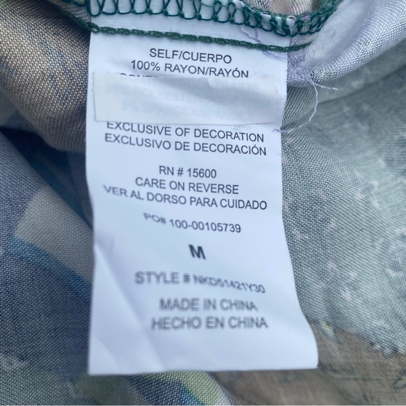 Patchwork Spaghetti Strap Midi Dress Whimsigoth Artsy 90s Boho Ethereal Size M - Picture 12 of 14